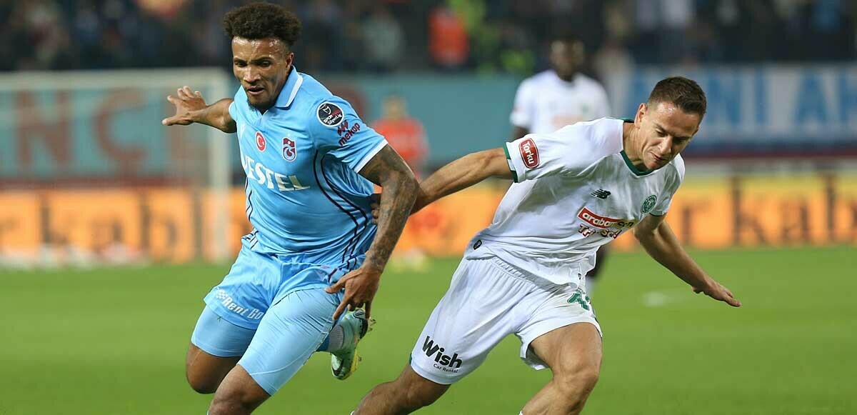 Gol düellosunda kazanan çıkmadı! Maç sonucu: Trabzonspor 2-2 Konyaspor