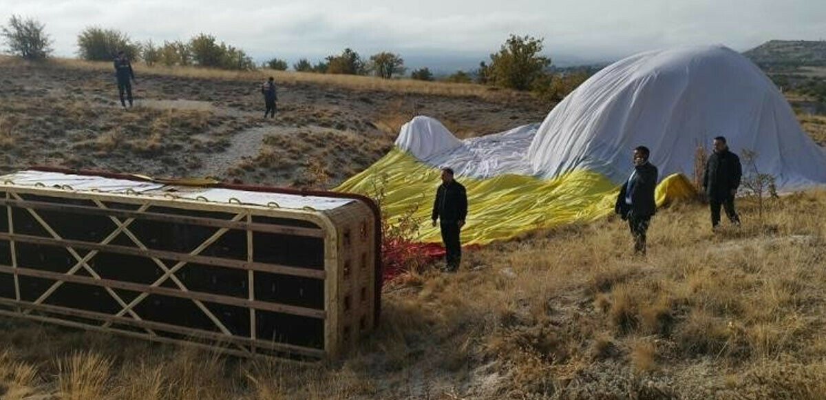 Kapadokya&#039;da 2 kişinin öldüğü balon kazasında pilota tahliye 