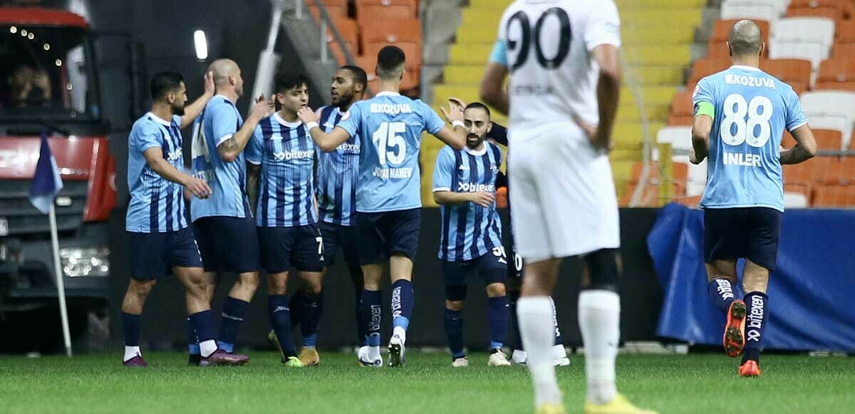 Adana Demirspor son dakika golüyle turladı!