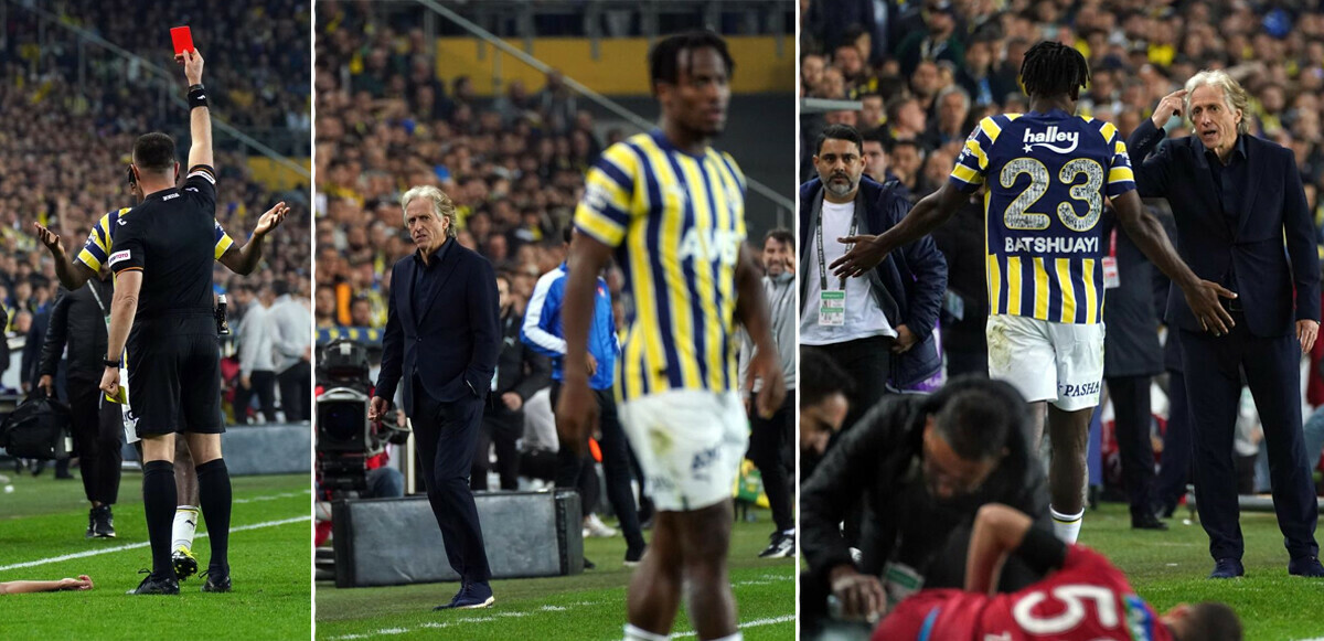 Jorge Jesus’tan kırmızı kart gören Batshuayi’ye manidar tepki