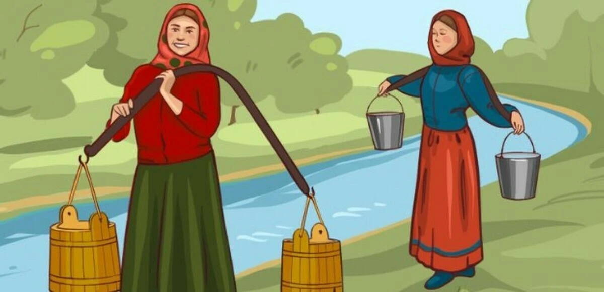 IQ’nuzu anında ölçen zeka testi: 5 saniye içinde hangi kadının eve daha fazla su götüreceğini tahmin edin!