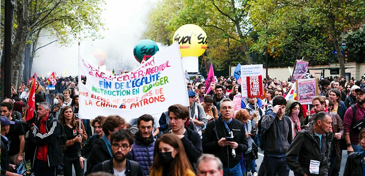 Avrupa’yı grev ve protesto ateşi sardı, hayat pahalılığı sokağa döktü