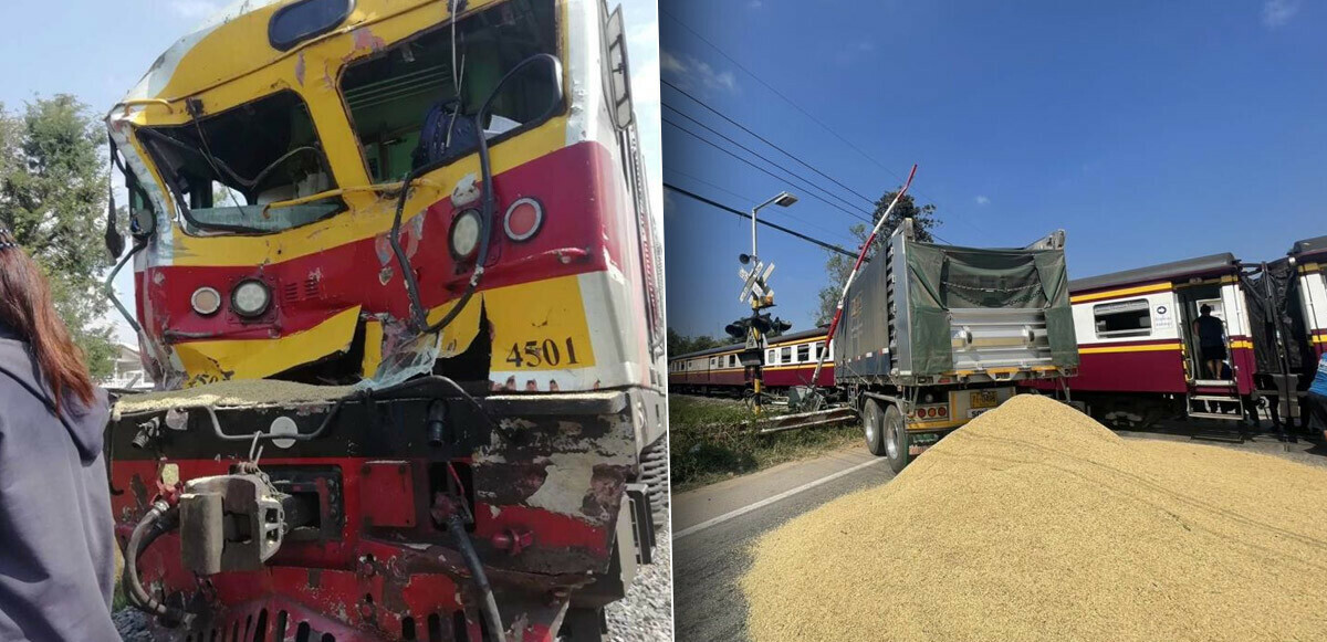 Tayland’da feci kaza! Yolcu treni kamyonu biçti