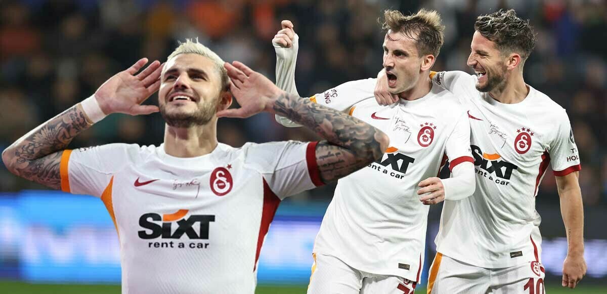Aslan, Başakşehir&#039;e gol yağdırdı! Maç sonucu: Medipol Başakşehir 0-7 Galatasaray