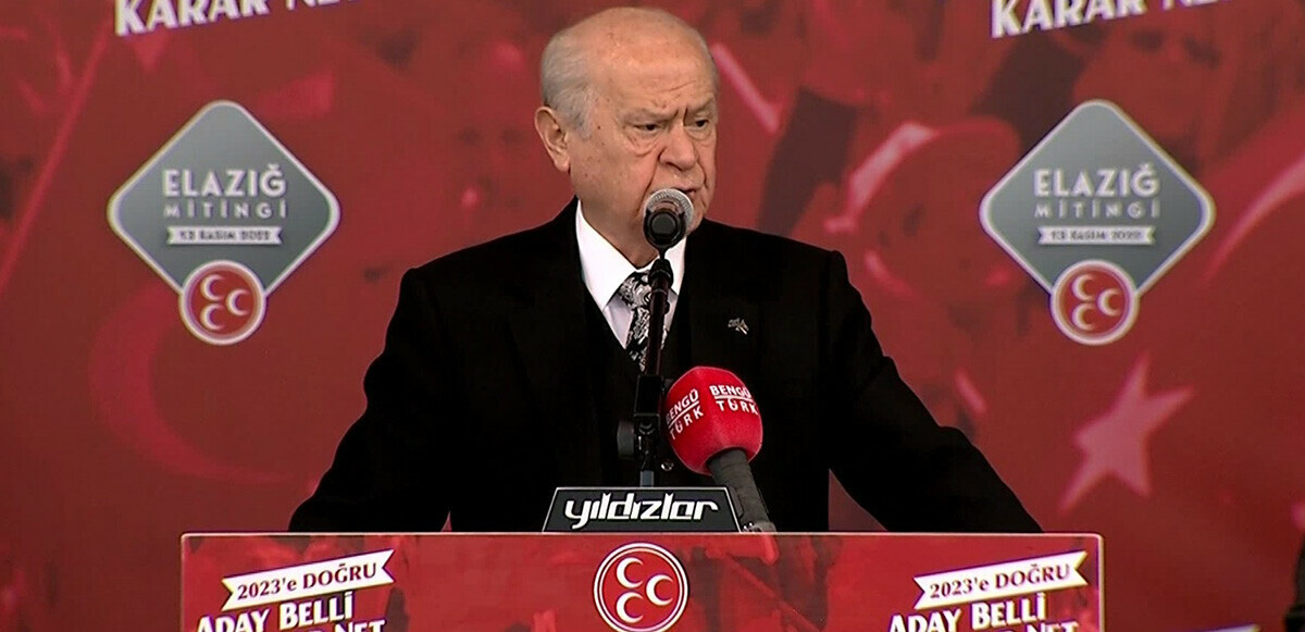 MHP lideri Bahçeli&#039;den CHP&#039;ye sert sözler: Kılıçdaroğlu güvenlik tehdididir