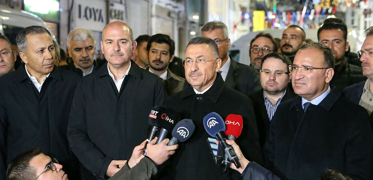 Fuat Oktay&#039;dan İstiklal Caddesi&#039;ndeki patlamaya ilişkin açıklama: Kadın bir saldırganın bombayı patlattığı belirlendi