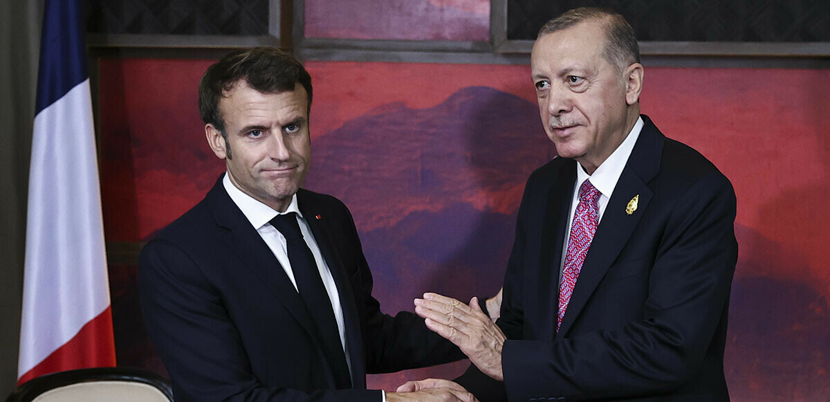 Cumhurbaşkanı Erdoğan&#039;dan Macron&#039;a Yunanistan çağrısı: Dürüst diyaloğa teşvik edilmeli