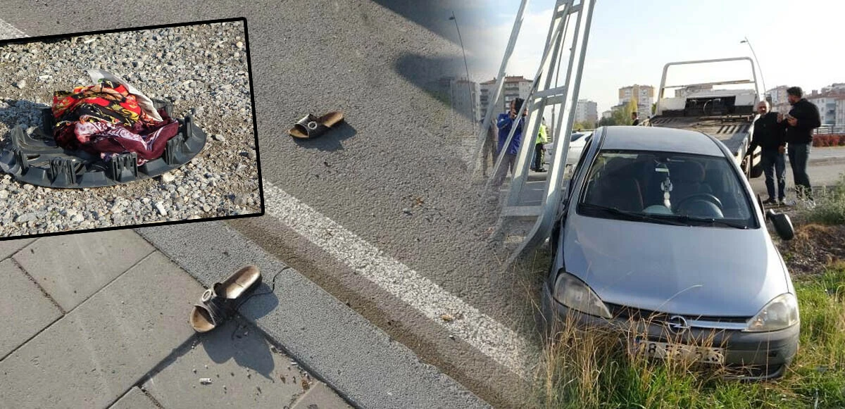 Kayseri'de feci kaza: Yaşlı çifti ölüm ayırdı