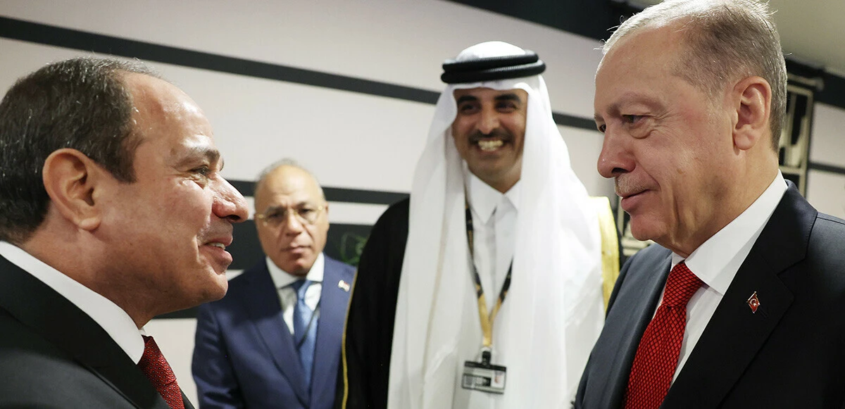 Katar’da 2022 FIFA Dünya Kupası’ndan özel görüntüler: Erdoğan ve Sisi’den ilk tokalaşma