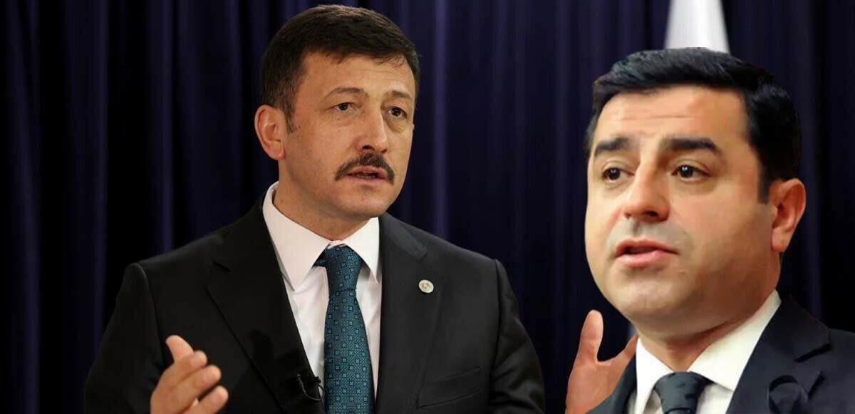 AK Partili Hamza Dağ&#039;dan Demirtaş&#039;a sert tepki: PKK&#039;ya laf etme, sonra barış elçisi rolüne bürün