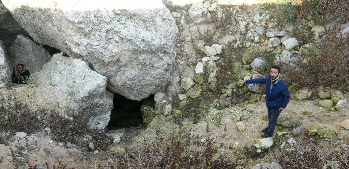 'Ne kadar giderseniz gidin bitmiyor' Kuralıktan sonra oluşan mağaralar korku saçıyor
