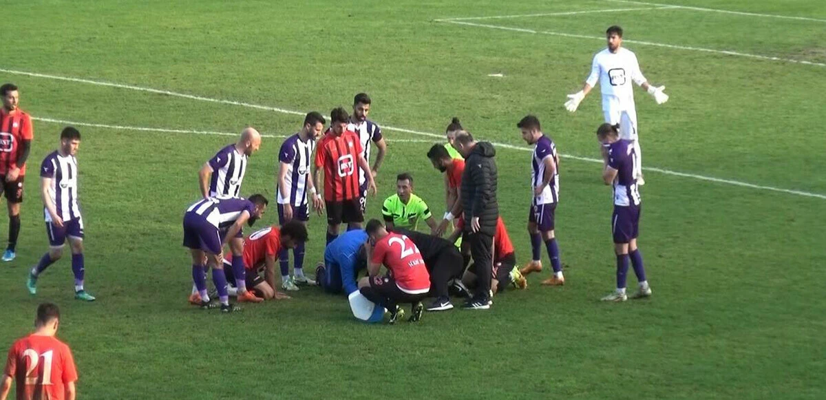 Maç esnasında dili boğazına kaçtı, hakemin ilk müdahalesiyle yaşama tutundu