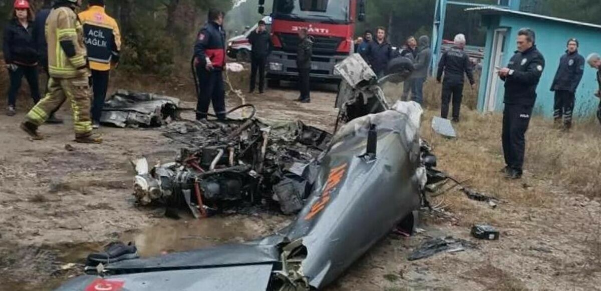 Bursa uçak kazası görüntüleri! Bursa&#039;daki helikopter kazası neden oldu?