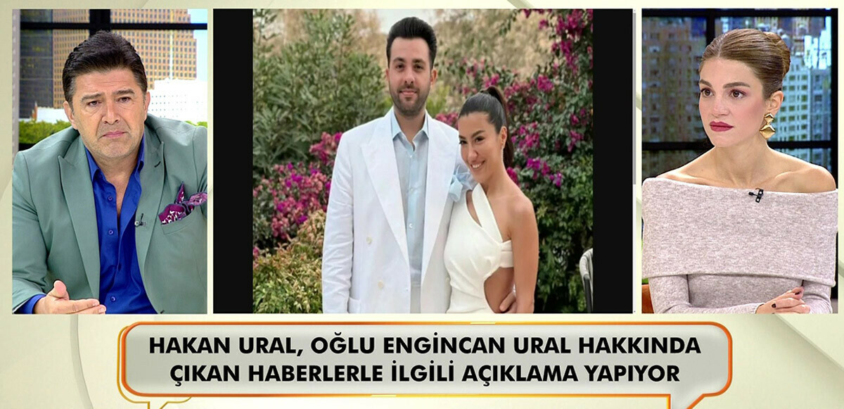 Hakan Ural&#039;dan oğlu Engincan ve Merve Kaya&#039;nın ayrılık haberlerine yanıt