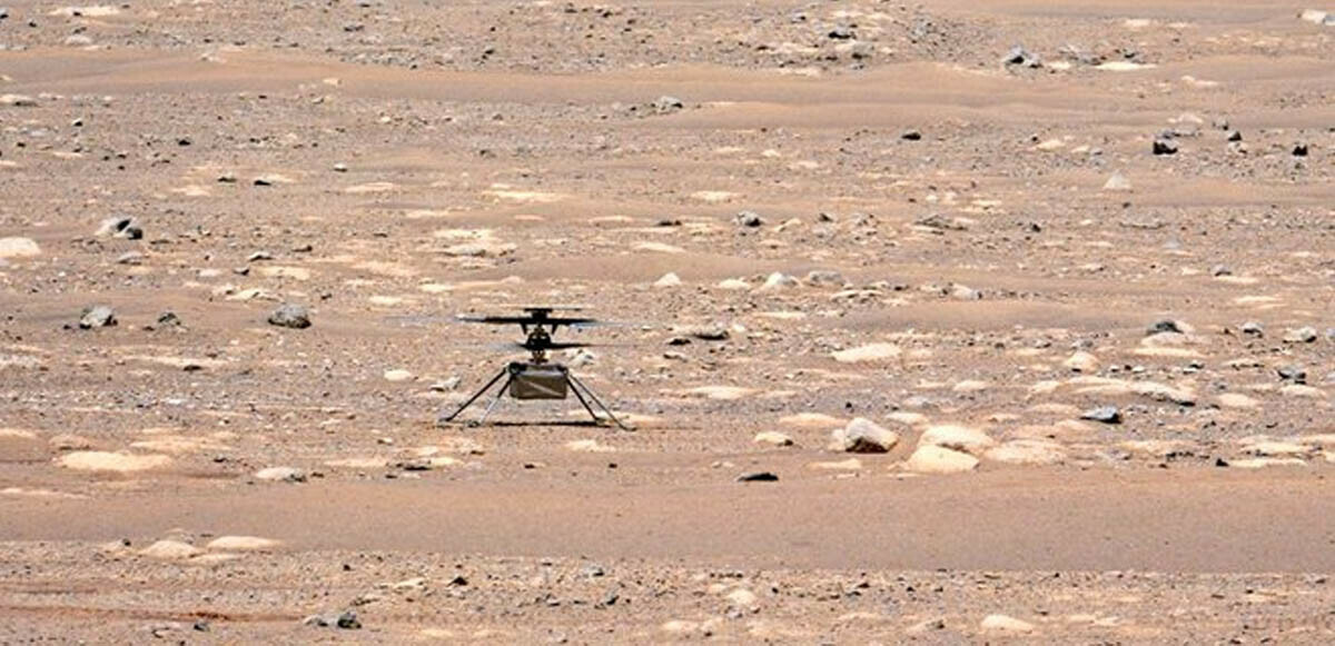 NASA&#039;nın Mars helikopteri Ingenuity&#039;den yeni rekor