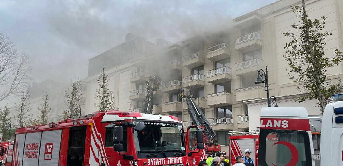 Son dakika! Çırağan Sarayı'nın otel bölümünde korkutan yangın