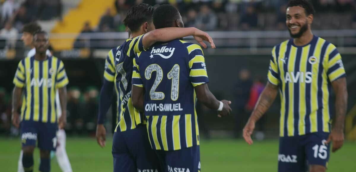 Fenerbahçe hazırlık maçında rahat kazandı