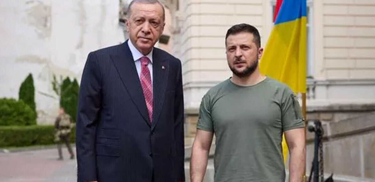 Cumhurbaşkanı Erdoğan Ukrayna lideri Zelenskiy ile görüştü