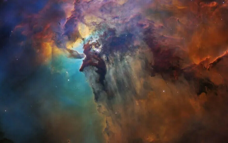 Hubble Teleskobu’ndan art arda görüntüler: Devasa sis perdesini kaydetti!