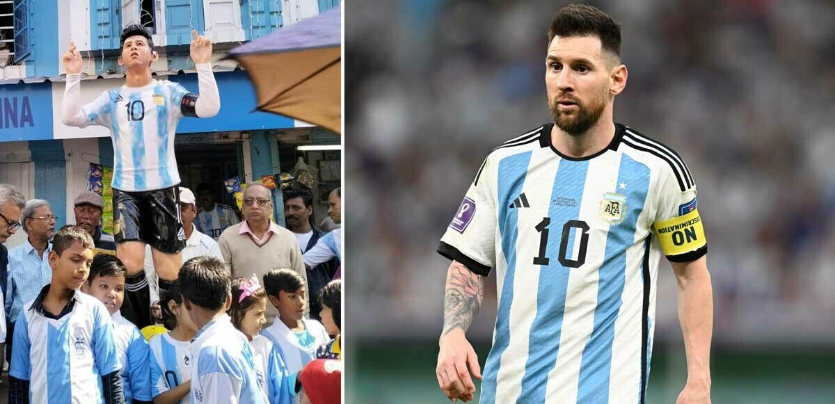 Lionel Messi heykeli gündem oldu