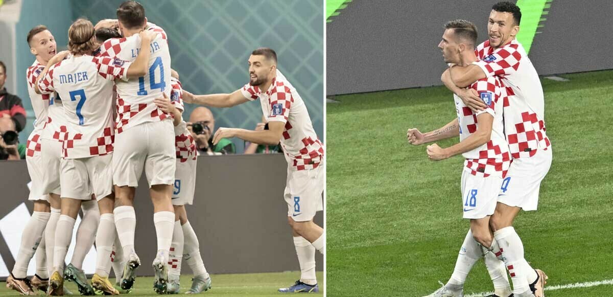 Hırvatistan dünya üçüncüsü oldu! Maç sonucu: Hırvatistan 2-1 Fas