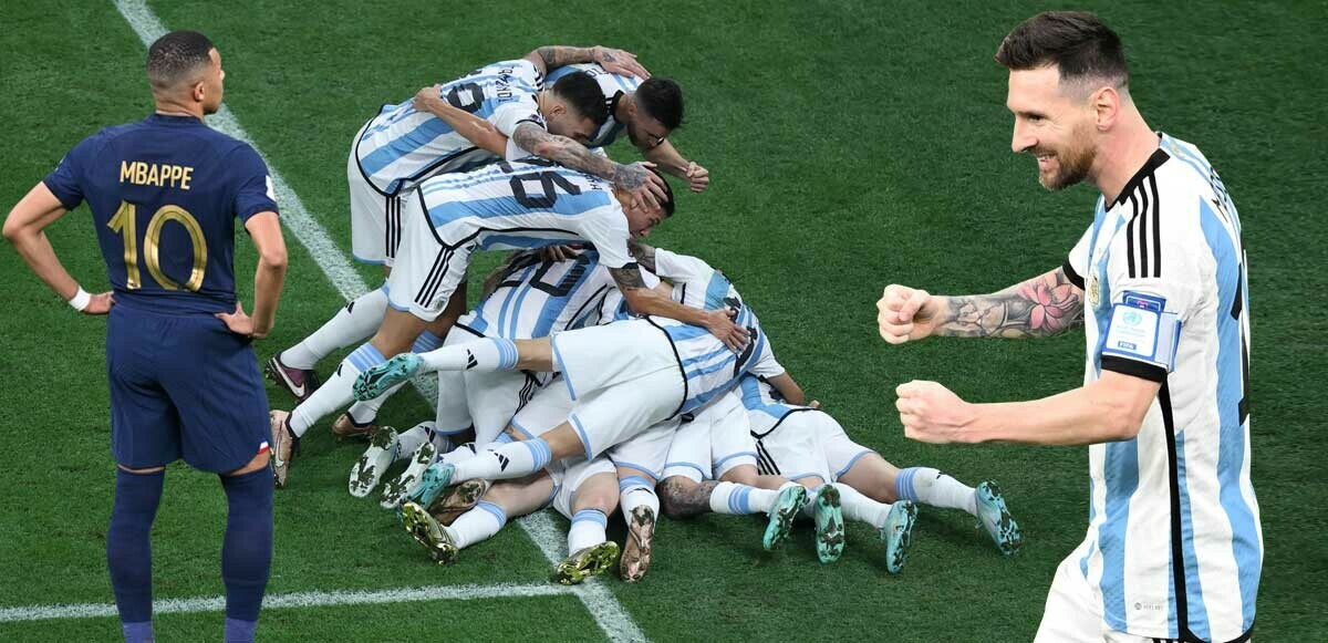 Son dakika haberi: Dünya Kupası Arjantin&#039;in oldu!