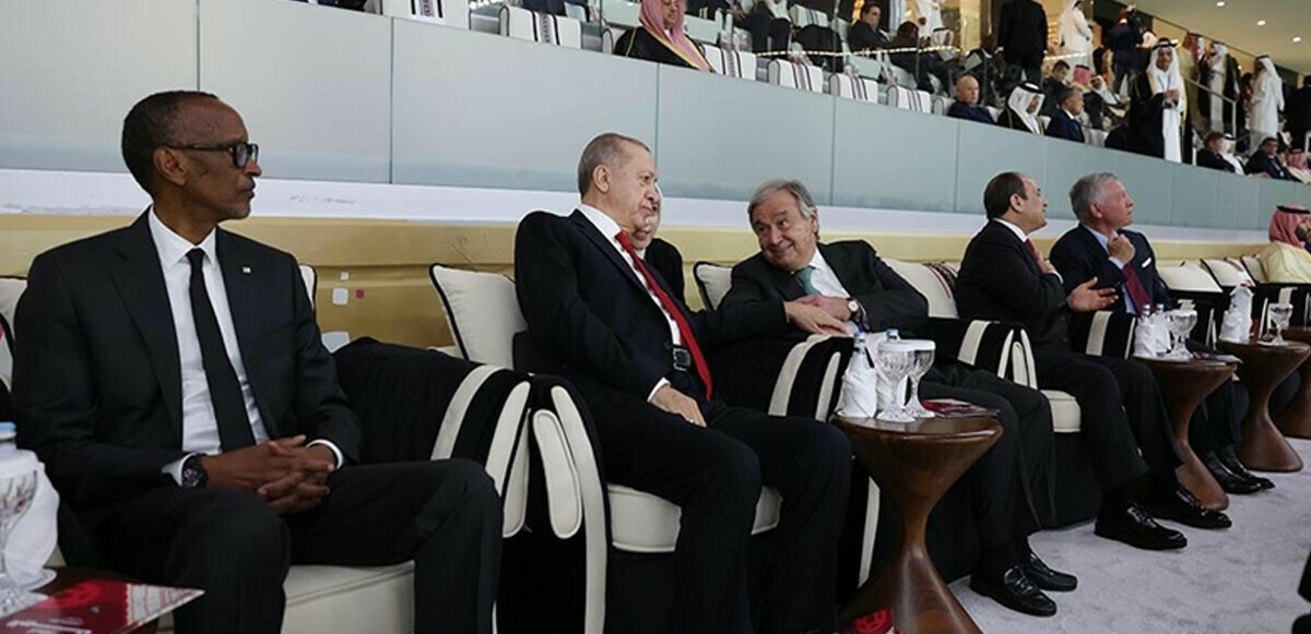 Cumhurbaşkanı Erdoğan, Dünya Kupası’nın final mücadelesini izlemek için Katar'da