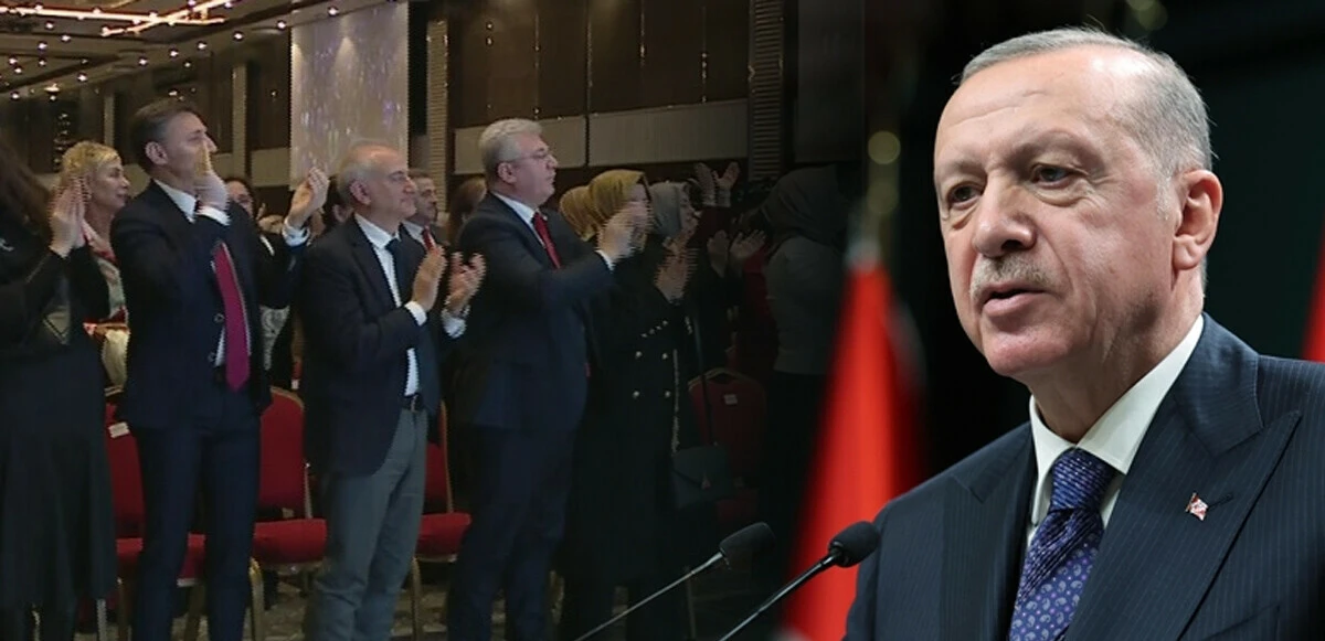 Cumhurbaşkanı Erdoğan, CHP'lilere meydan okudu, salon ayakta alkışladı