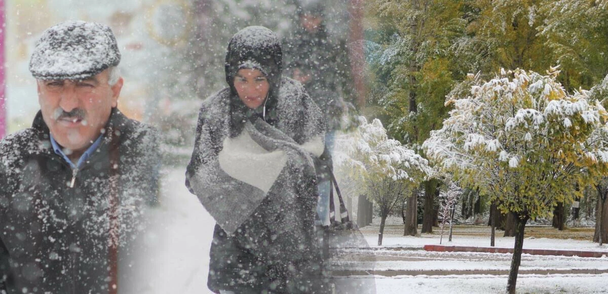 Meteoroloji uyarmıştı, beklenen kar yağışı başladı: Sokaklar dakikalar içinde beyaza büründü