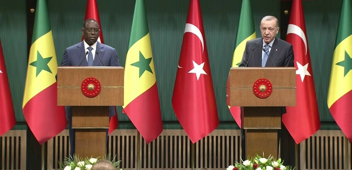 Senegal Cumhurbaşkanı Ankara&#039;da! Cumhurbaşkanı Erdoğan: Ticarette yeni hedef 1 milyar dolar