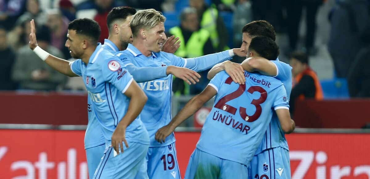 Trabzonspor üç golle kazandı, son 16 turuna yükseldi