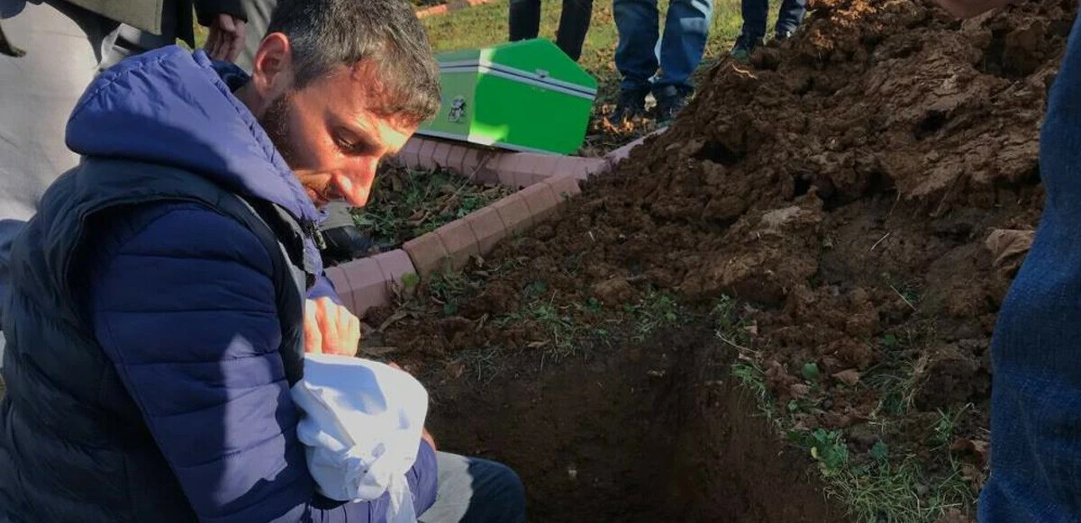 8 aylık bebeğe babadan acı veda