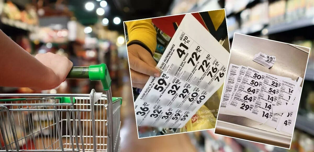 Marketlerde zam yağmuru: Asgari ücret açıklandı, etiket oyunu başladı
