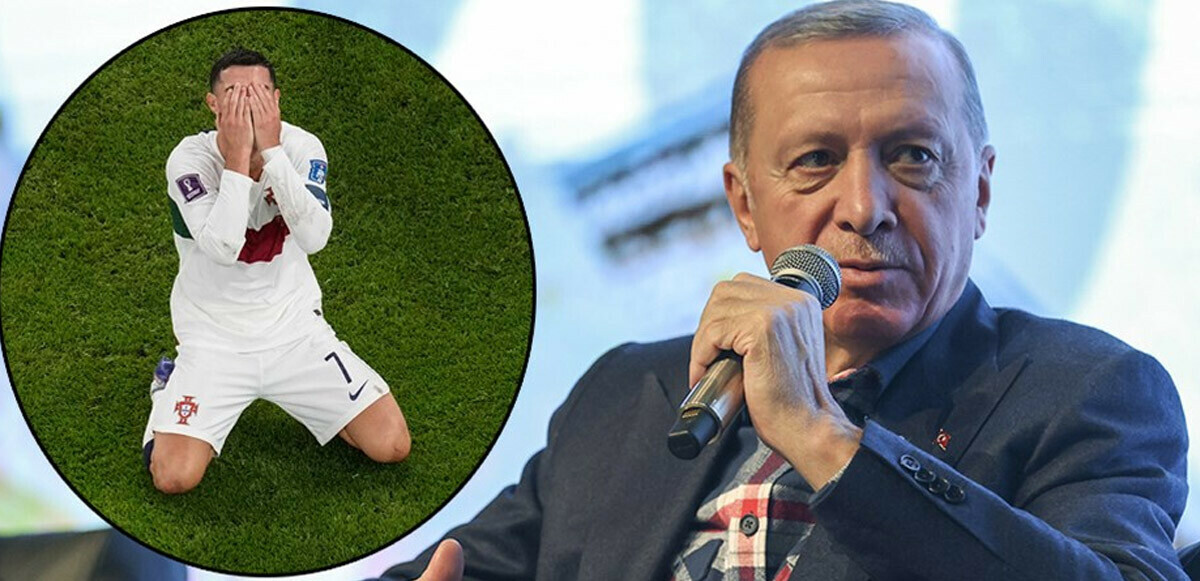 Cumhurbaşkanı Erdoğan Ronaldo&#039;nun yeni adresini açıkladı