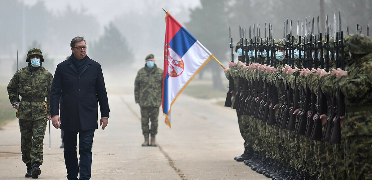 Sırbistan Cumhurbaşkanı Vucic&#039;ten gerilimi tırmandıran hamle! Ordu ve polise ‘hazır ol’ emri verdi