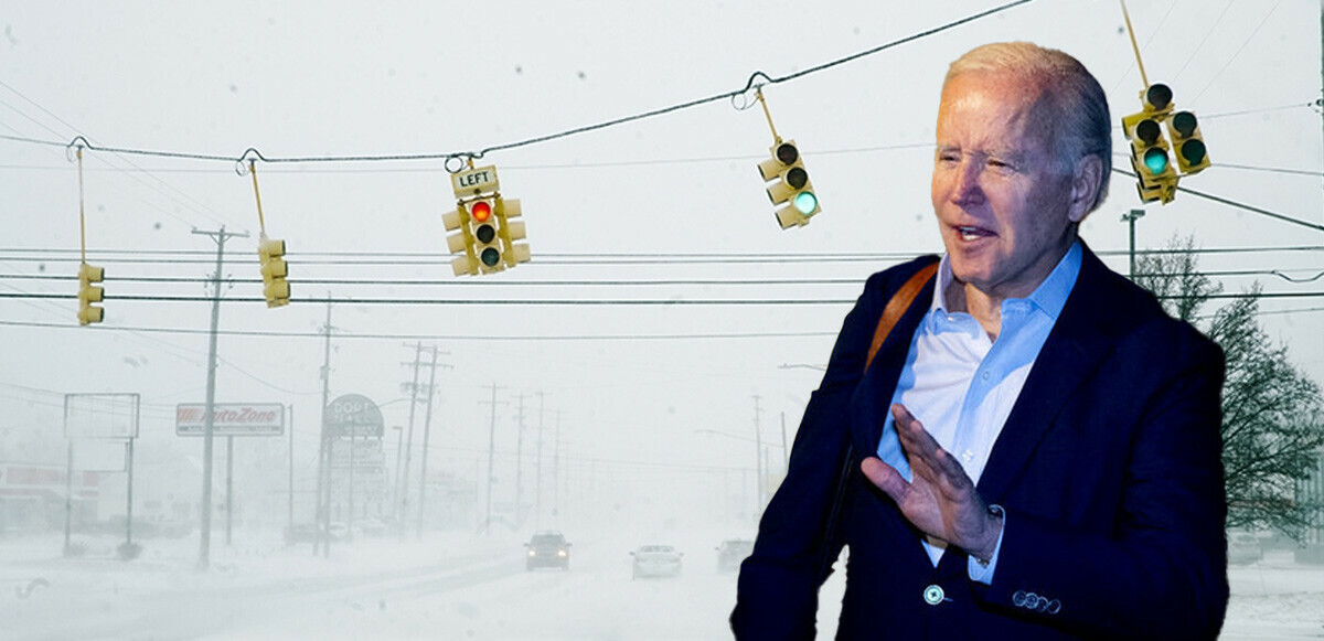 Joe Biden, ABD&#039;de kar fırtınası yaşanırken tatile gitti