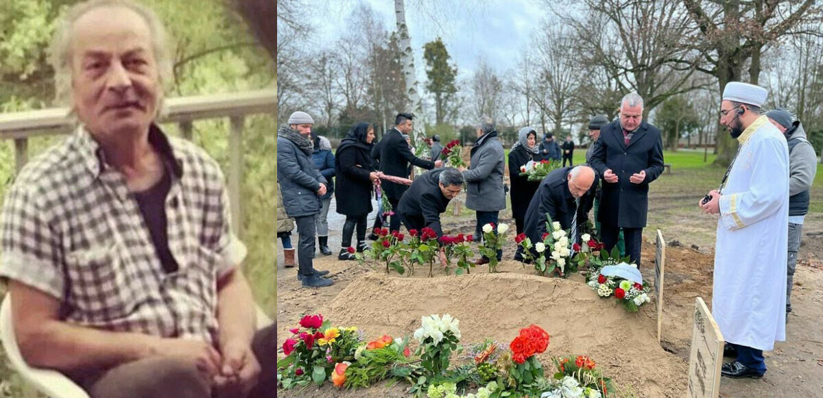 Cenazesi yanlışlıkla yakılan Türk vatandaşın külleri defnedildi