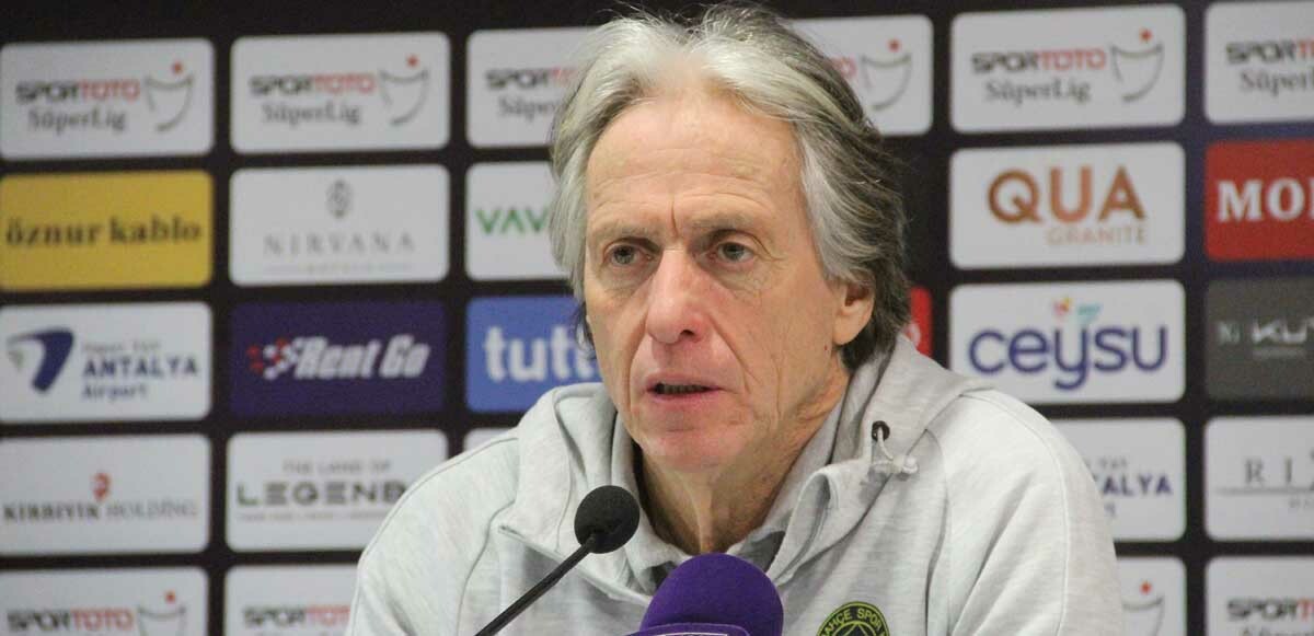 Jorge Jesus: Golümüzün neden iptal edildiğini anlamadım