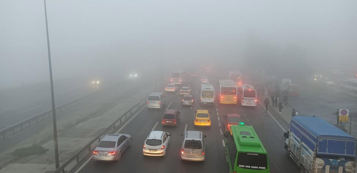 Sürücüler pürdikkat! İstanbul&#039;da göz gözü görmedi