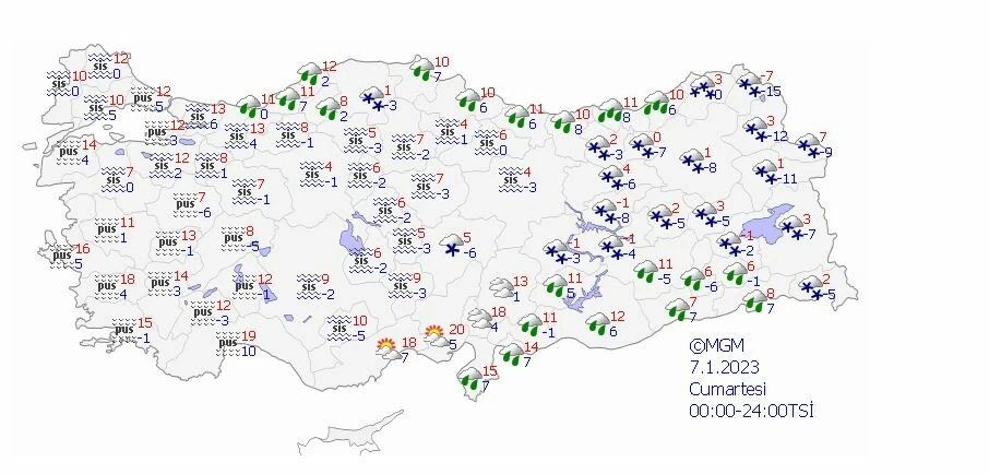 Beklenen kar ve sağanak geri döndü: Meteoroloji uyarıları peş peşe sıraladı, hava tahmin raporunu paylaştı
