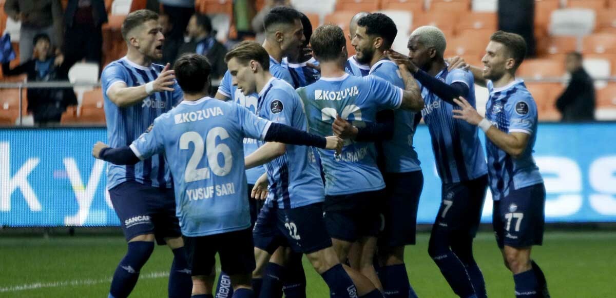 Adana Demirspor gol oldu yağdı!