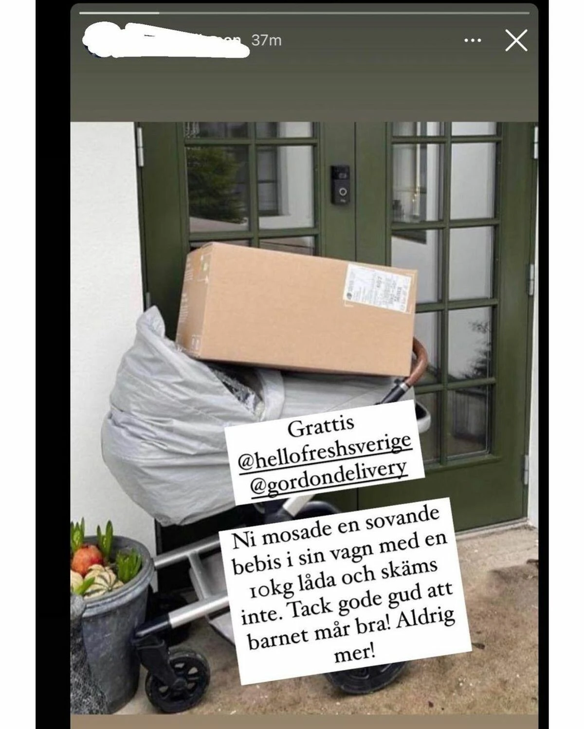 Anne olayı görünce şoke oldu: Tebrikler! Bebeği 10 kg'lık kargo kolisiyle ezdiniz utanmadınız