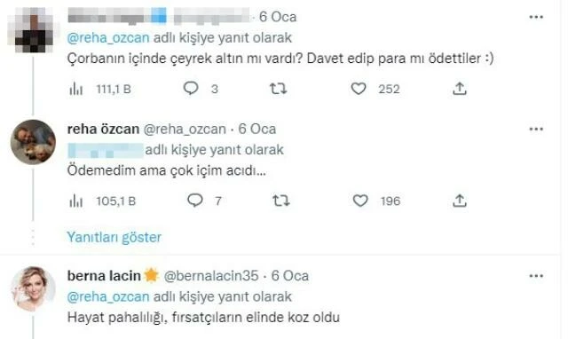 Üç Kız Kardeş'in başrolü Reha Özcan çorba fiyatına isyan etti Berna Laçin destekledi