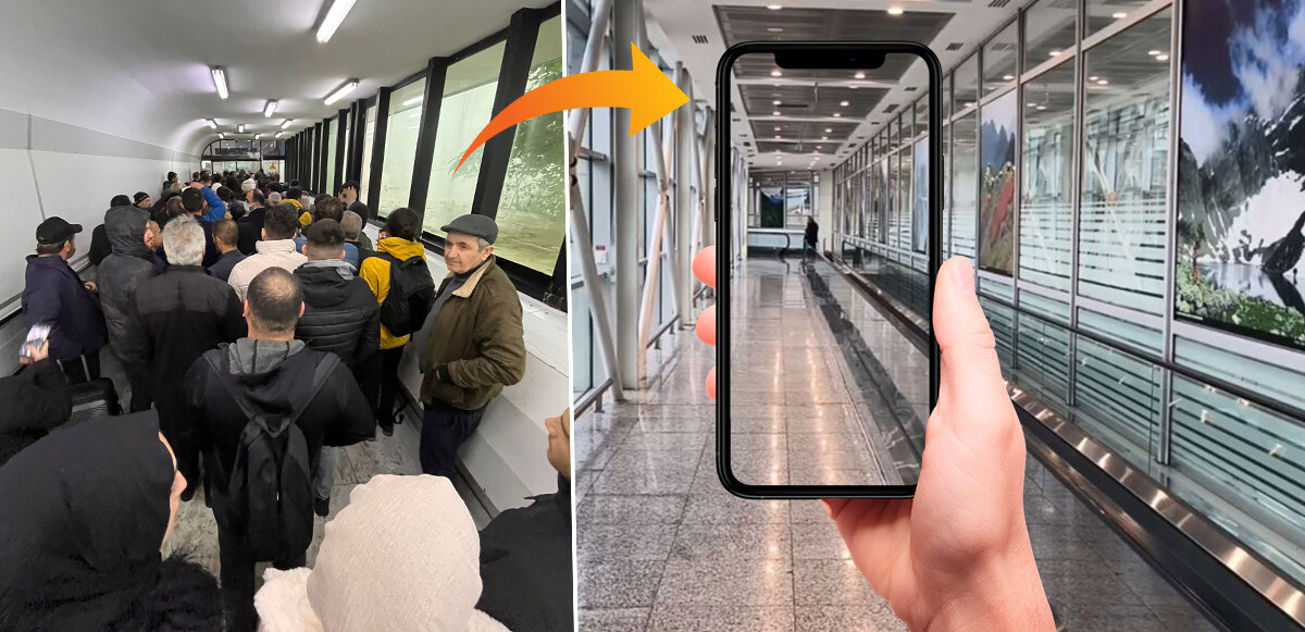 Sarp Sınır Kapısı&#039;ndaki telefon izdihamı sona erdi! Tıka basa dolu koridorlar yerini sessizliğe bıraktı