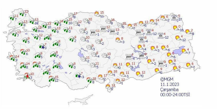 Alarm zili çaldı: Fırtına, sağanak ve kar… Meteoroloji uyarıları peş peşe sıraladı, güneşli havaya veda vakti geldi