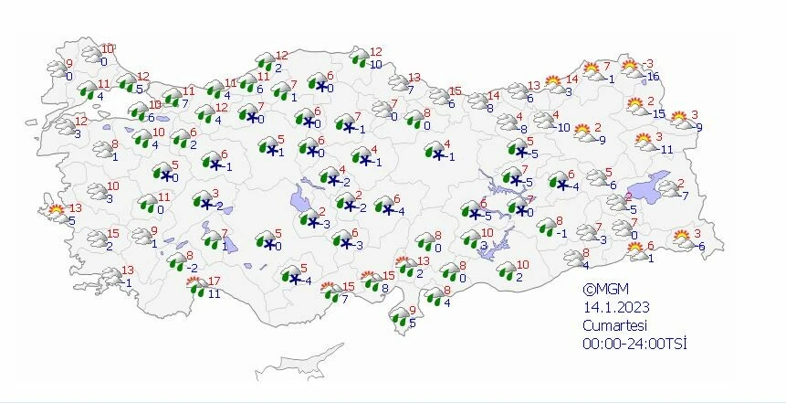 Alarm zili çaldı: Fırtına, sağanak ve kar… Meteoroloji uyarıları peş peşe sıraladı, güneşli havaya veda vakti geldi