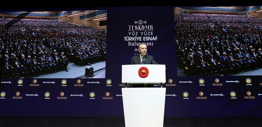 Son dakika! Cumhurbaşkanı Erdoğan'dan esnafa destek paketi müjdesi: Kredi miktarı 150 milyar TL'ye çıktı