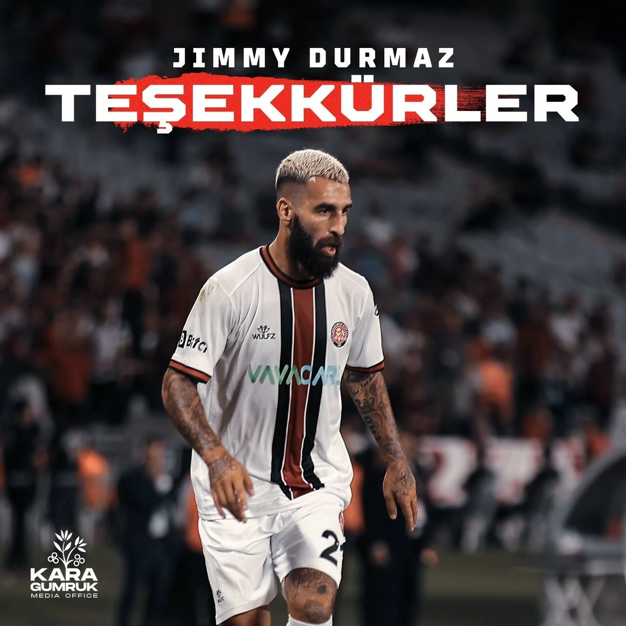 Karagümrük, Jimmy Durmaz ile yollarını ayırdı