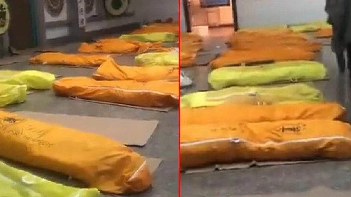 Günde 150 kişi yakılıyor! Krematoryumlardaki yoğunluk uydu görüntüleriyle ortaya çıktı