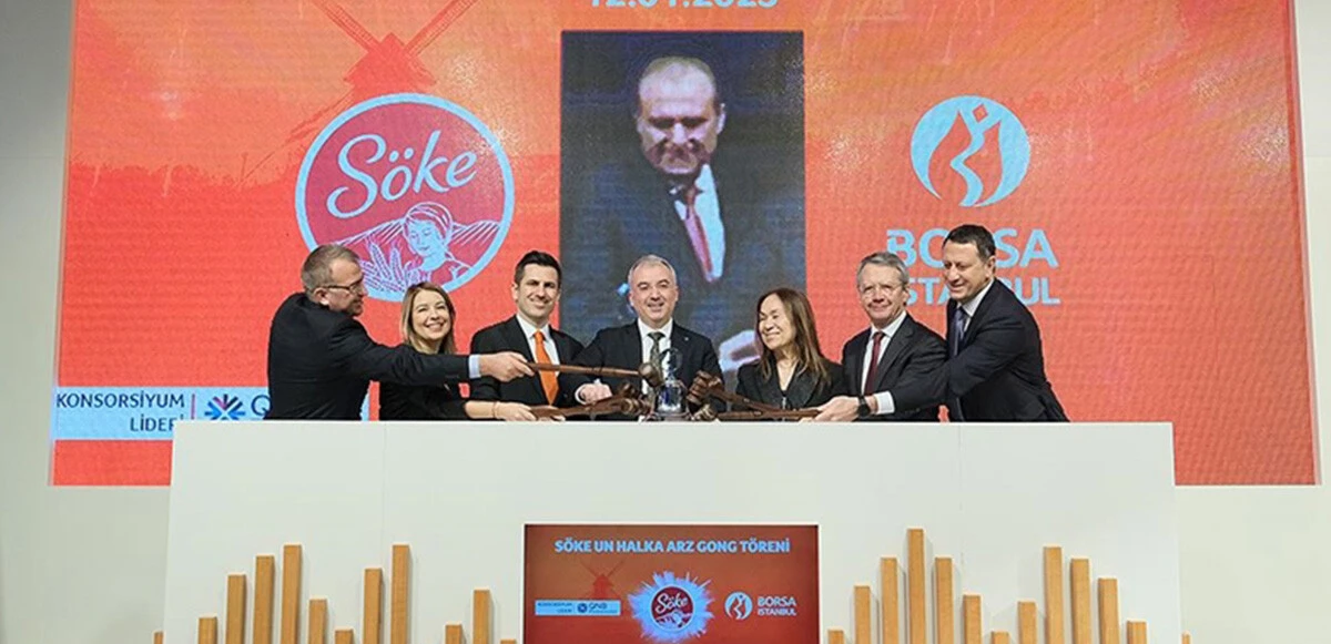 Borsa İstanbul'da gong Söke için çaldı